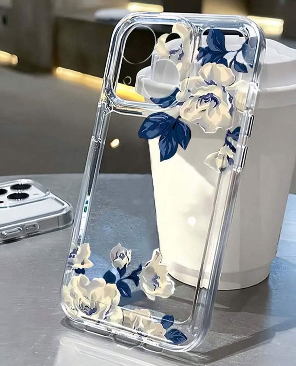 ÇİÇEK 11 DESENLİ ŞEFFAF TPU KORUYUCU KILIF 