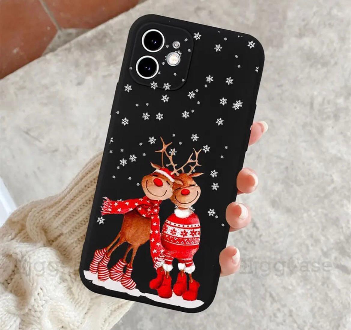 Baby Deer & Mom  Temalı Baskılı Lansman Tpu Koruyucu Kılıf 