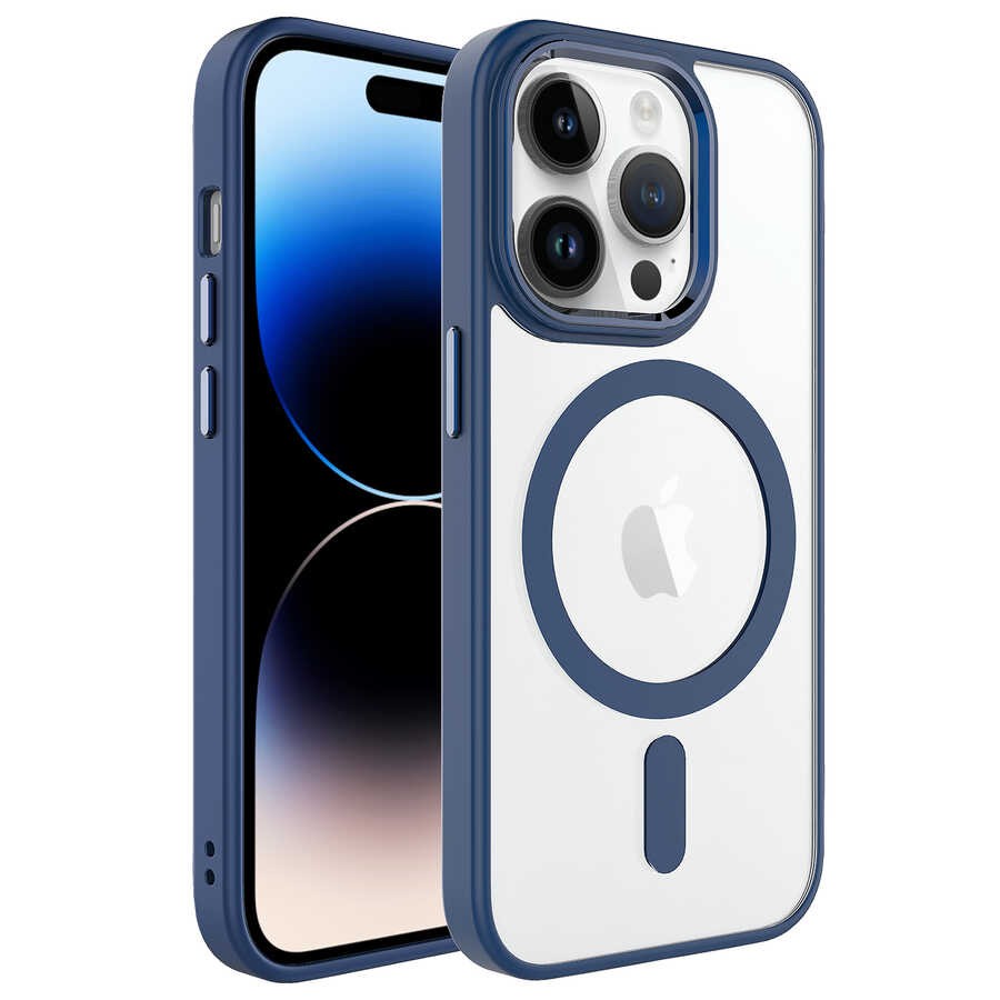 Wireless Şarj Özellikli MİKA  Krom M-safe Silikon Kapak
