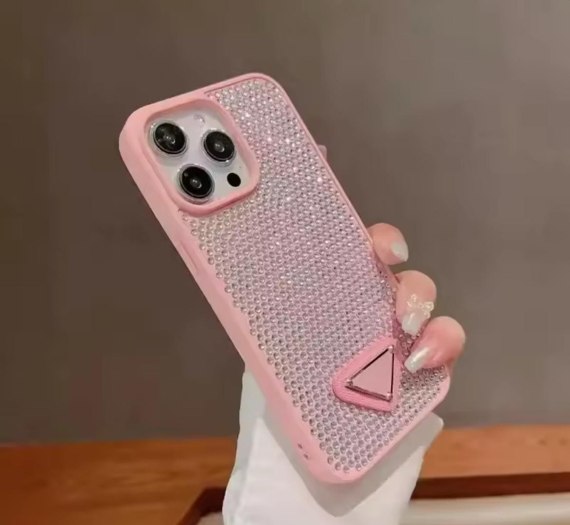 PEMBE RENK PRD SWAROWSKİ  TPU KORUYUCU MODA KILIFLAR 