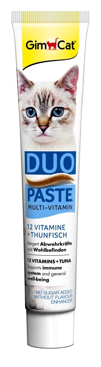 GimCat Multi Vitamin Duo Paste Tuna & 12 Vitaminli 50 Gr