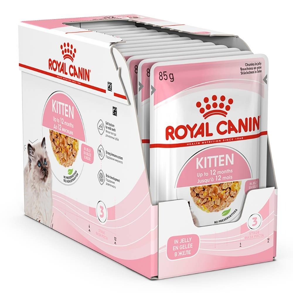 Royal Canin Kitten Jelly Yavru Kedi Konservesi 85 Gr (12 Adet)