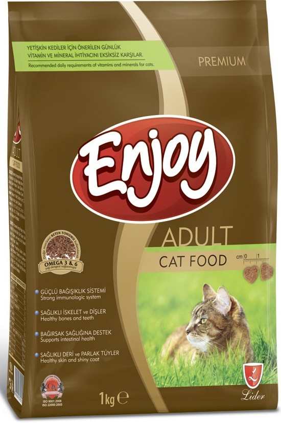 Enjoy Tavuk Etli Yetişkin Kedi Maması 1 Kg