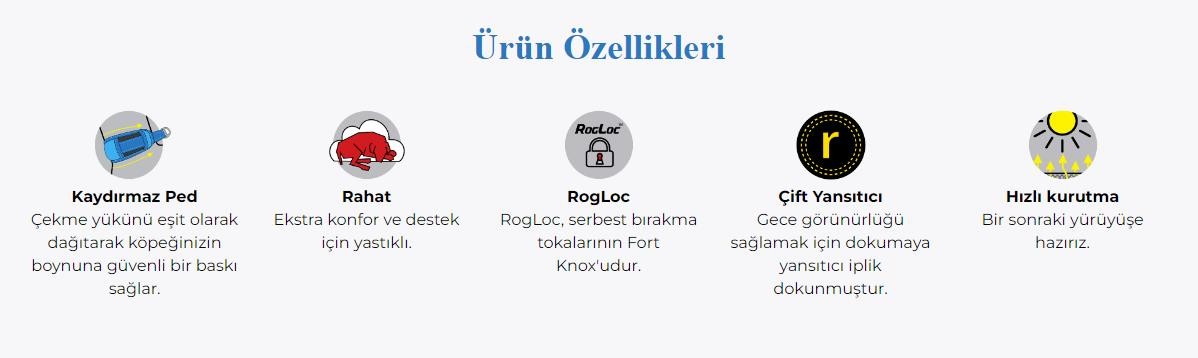 Rogz Utility Gevoerde Halsband L Rood Boyun Tasması