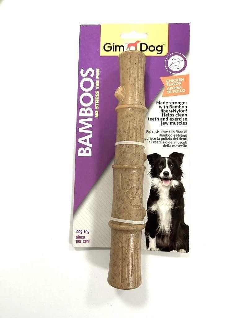 GimDog Bamboos Tavuk Aromalı Köpek Çiğneme Oyuncağı 24.10 Cm