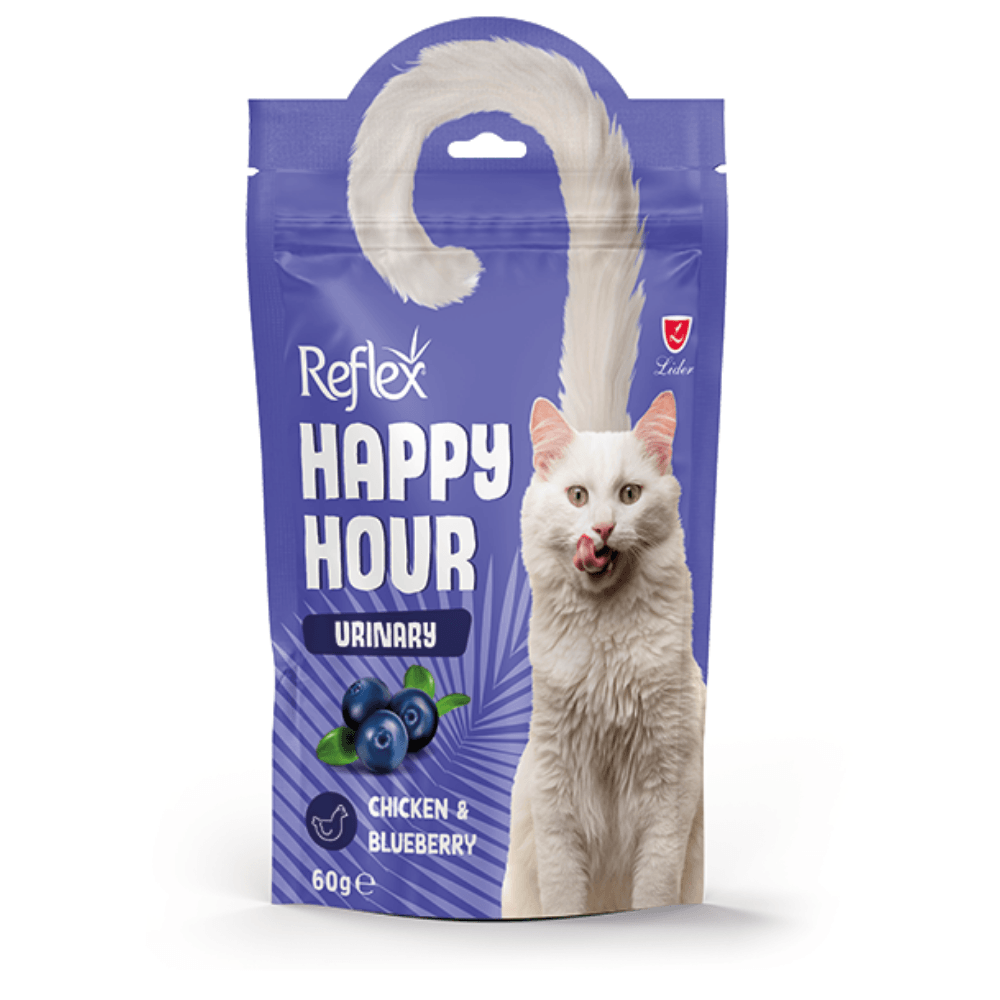 Reflex Happy Hour Üriner Sistem Destekleyici Kedi Ödül Maması 60 Gr