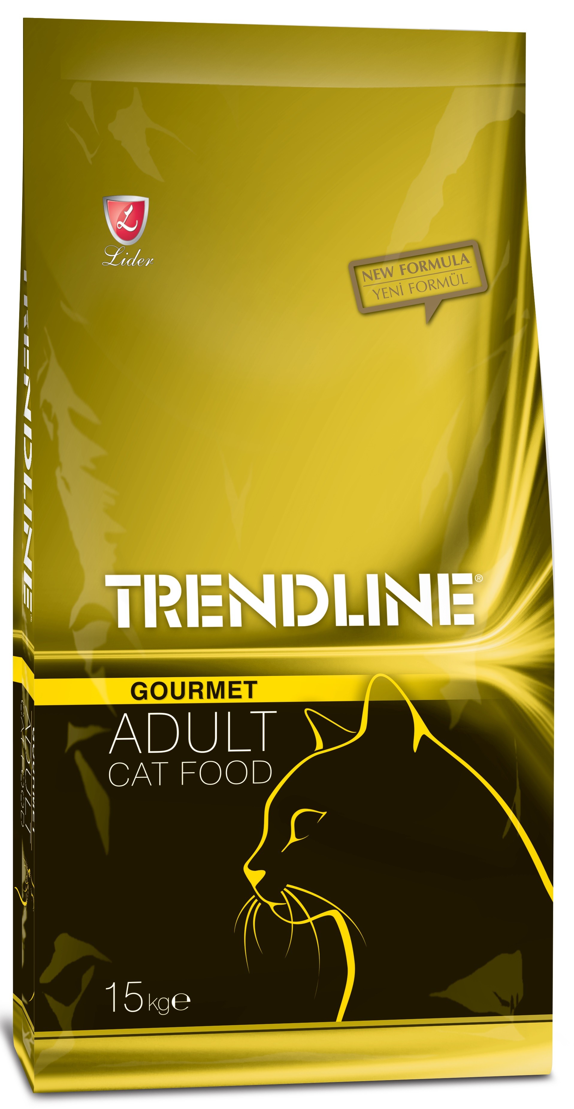 Trendline Renkli Taneli Gurme Yetişkin Kedi Maması 15 Kg