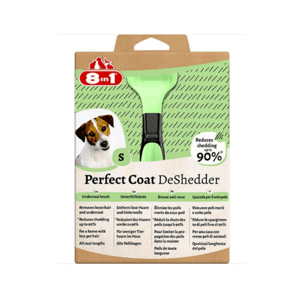 8in1 Perfect Coat DeShedder Furminator Küçük Irk Köpek Tarağı S