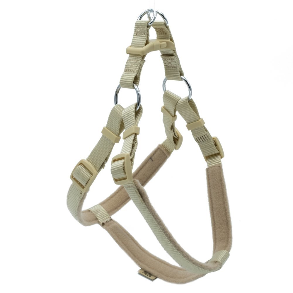 Doggie Polar Dokumadan El Yapımı Ronin Model Köpek Göğüs Tasması L-2x55-65 Cm K.Haki