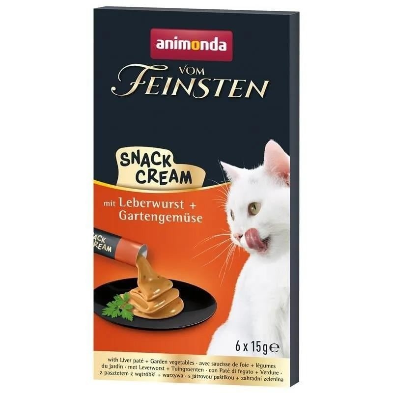 Animonda Snack Carny Karaciğer Ezmeli Kedi Kreması 15 Gr (6 Adet)