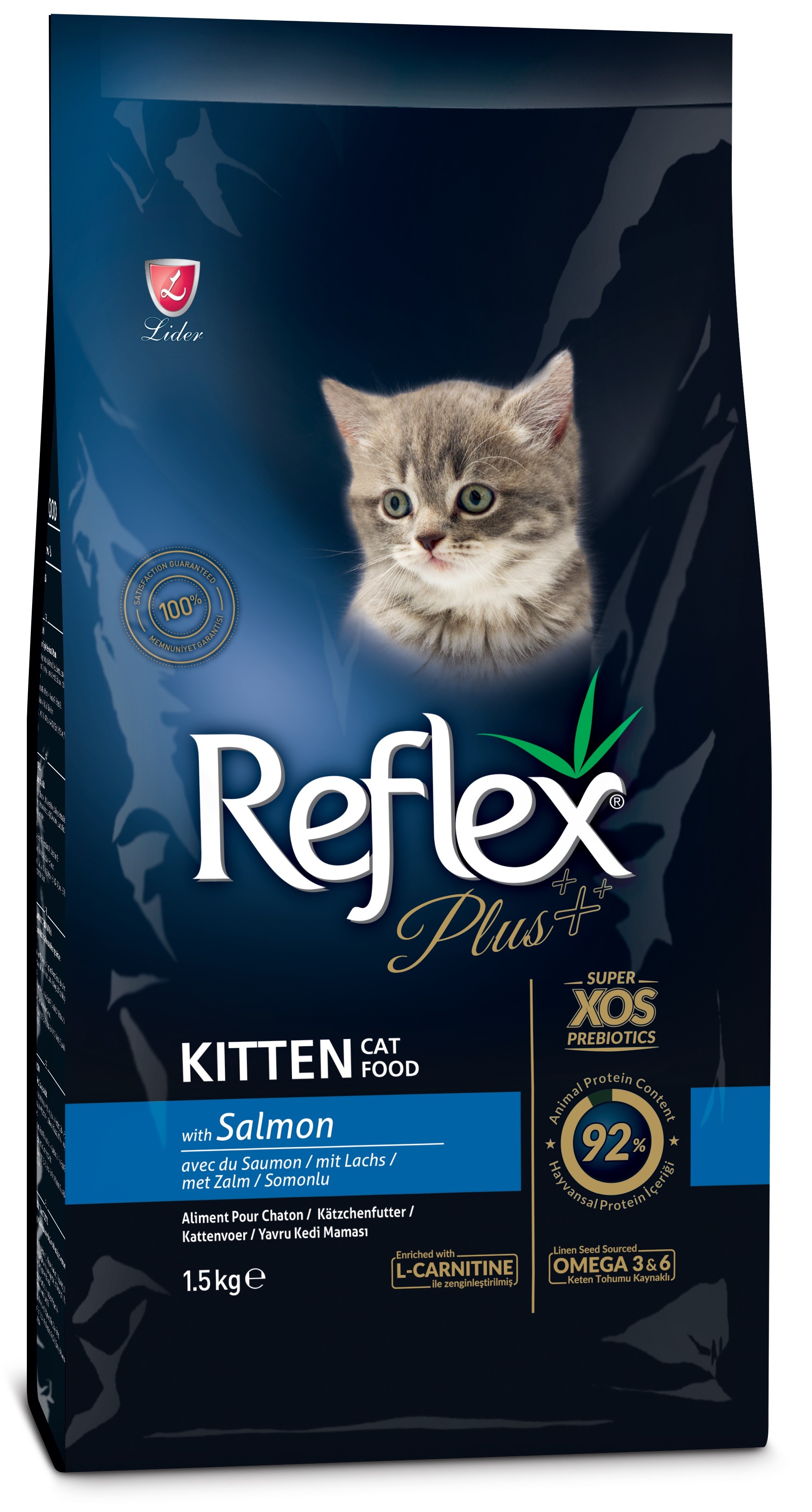 Reflex Plus Somonlu Yavru Kedi Maması 1.5 Kg