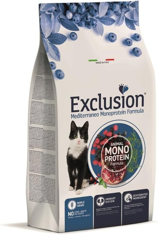 Exclusion Monoprotein Sığır Etli ve Narlı Düşük Tahıllı Yetişkin Kedi Maması 12 Kg