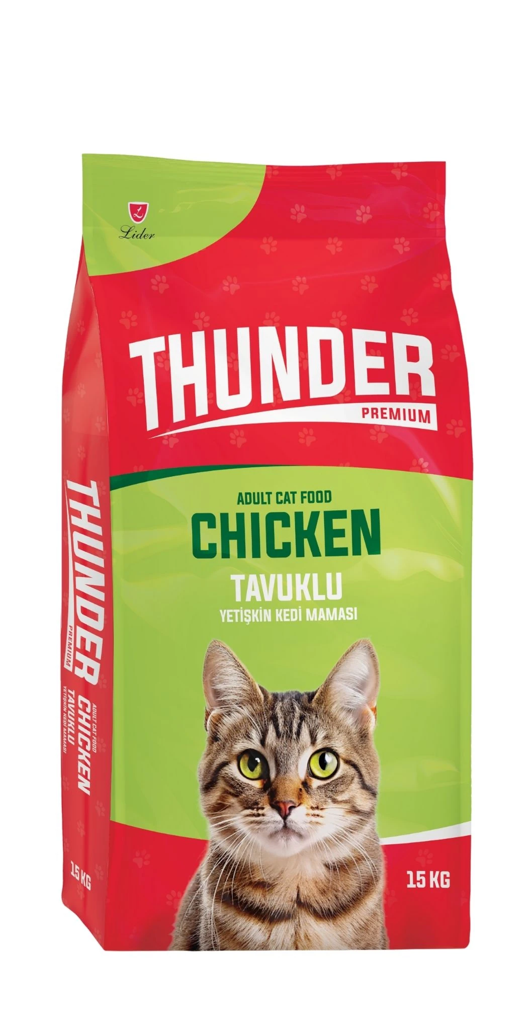 Thunder Tavuk Etli Yetişkin Kedi Maması 15 Kg