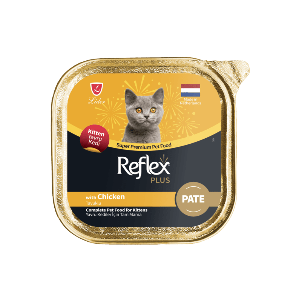 Reflex Plus Pate Tavuk Etli Yavru Kedi Konservesi 85 Gr (16 Adet)