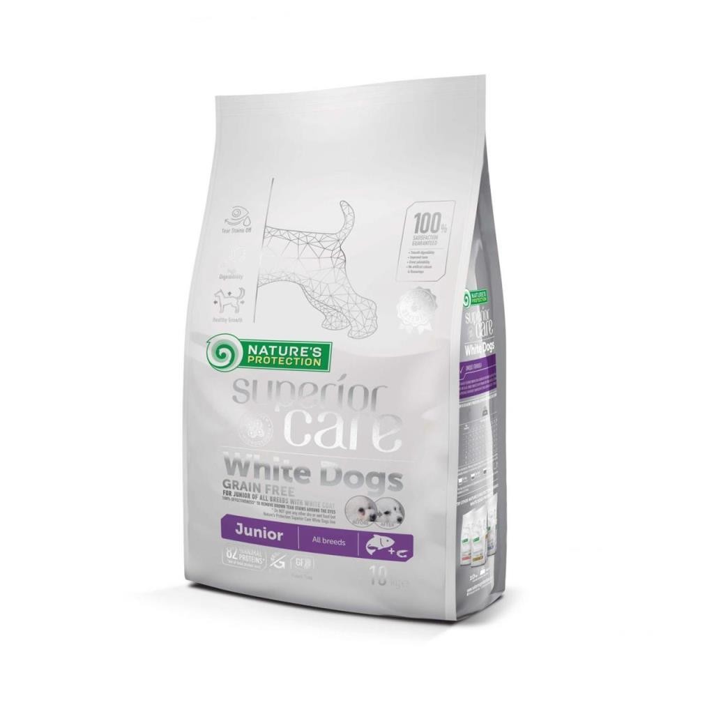 Nature's Protection Tahılsız %82 Hayvansal Proteinli Somonlu Beyaz Yavru Köpek Maması 17 Kg