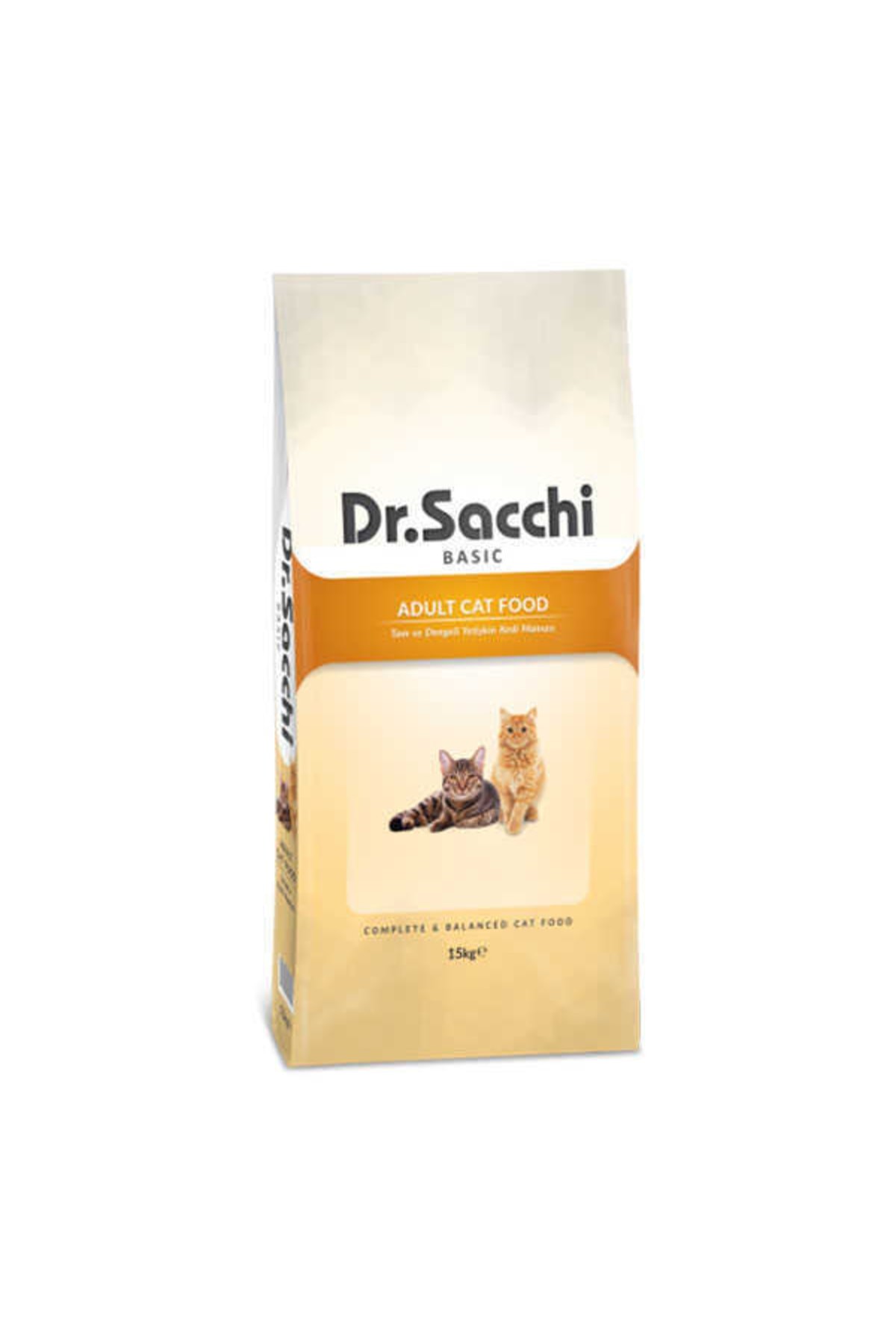 Dr. Sacchi Basic Tavuk Etli Yetişkin Kedi Maması 15 Kg