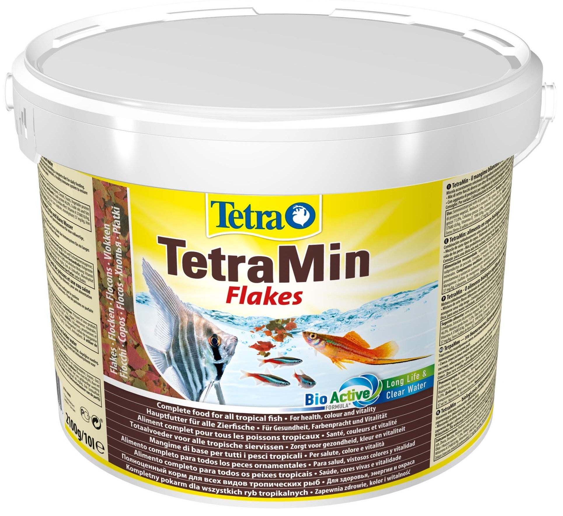 TetraMin Flakes Pul Balık Yemi 10 Lt/2100 Gr
