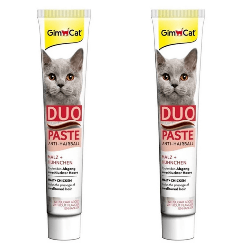 GimCat Anti-Hairball Duo Paste Tavuk Malt 50 Gr (2 Adet)