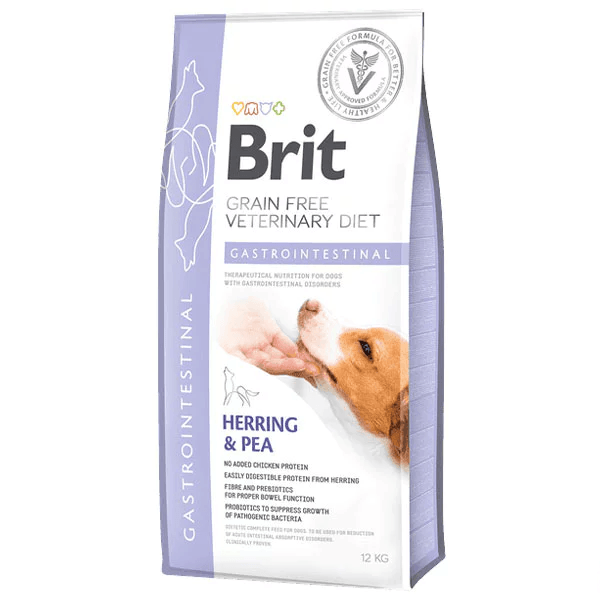 Brit Veterinary Diet Gastrointestinal Sindirim Sistemi Destekleyici Tahılsız Köpek Maması 12 Kg