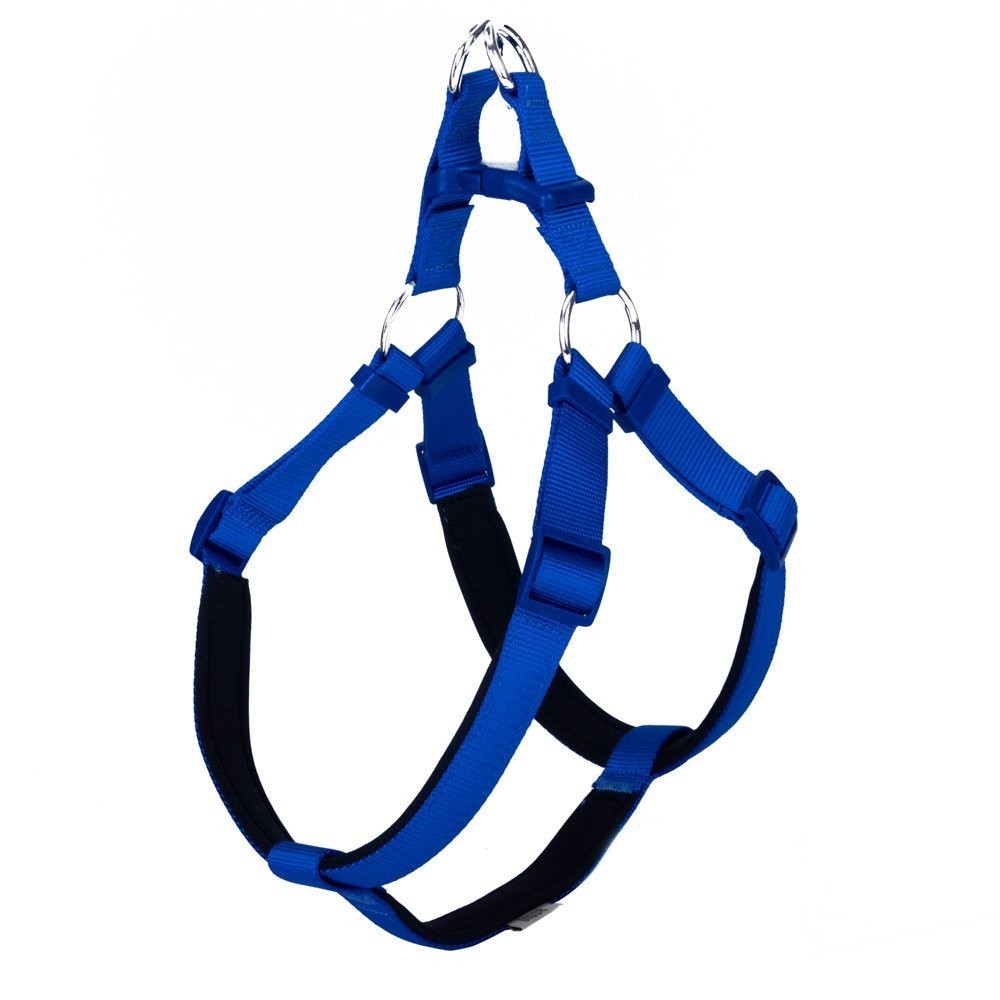 Doggie Comfort Ronin Yumuşak Dokuma Göğüs Tasması XL 2.5x65-75 Cm Royal Mavi