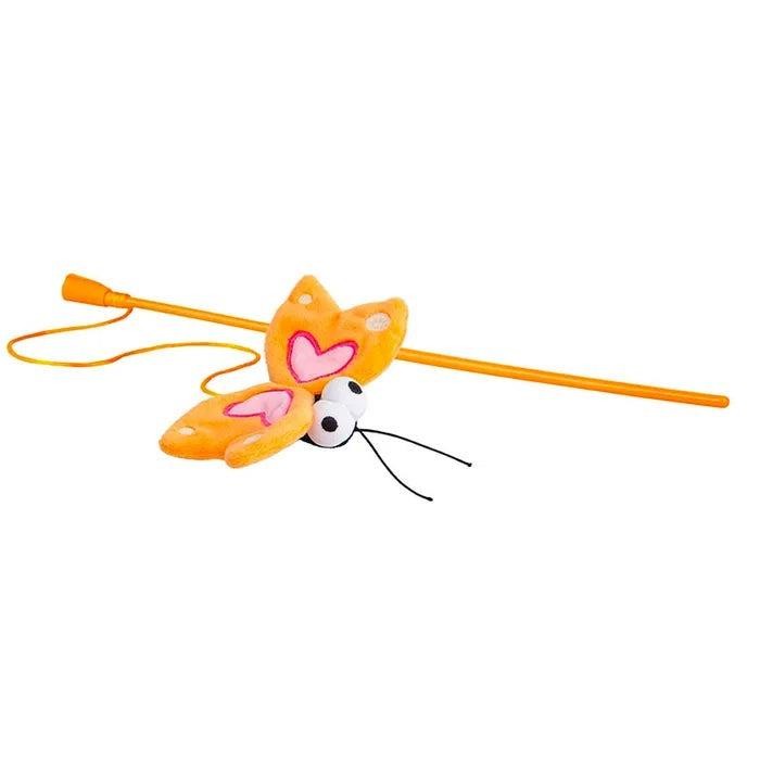 Rogz Catnip Butterfly Magic Stick Orange Kedi Oltası