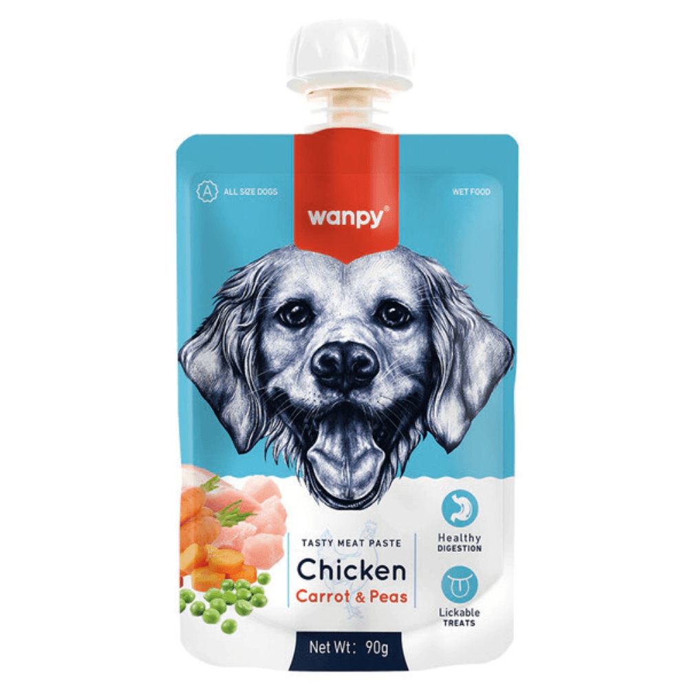 Wanpy Taze Tavuklu&Havuçlu Köpek Ödülü 90 gr (10 Adet)
