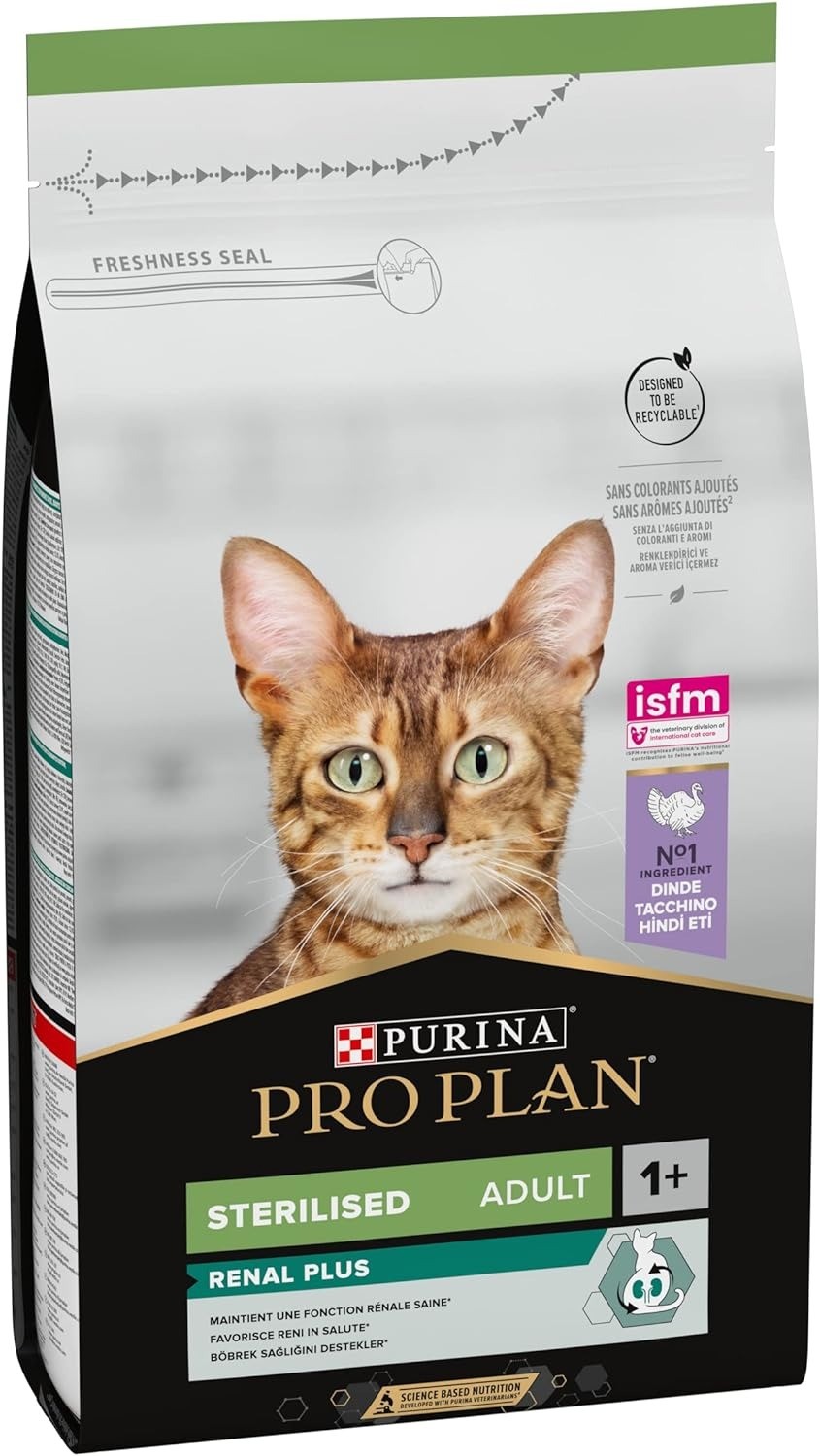 Pro Plan Kısırlaştırılmış Hindi Etli Yetişkin Kedi Maması 3 Kg