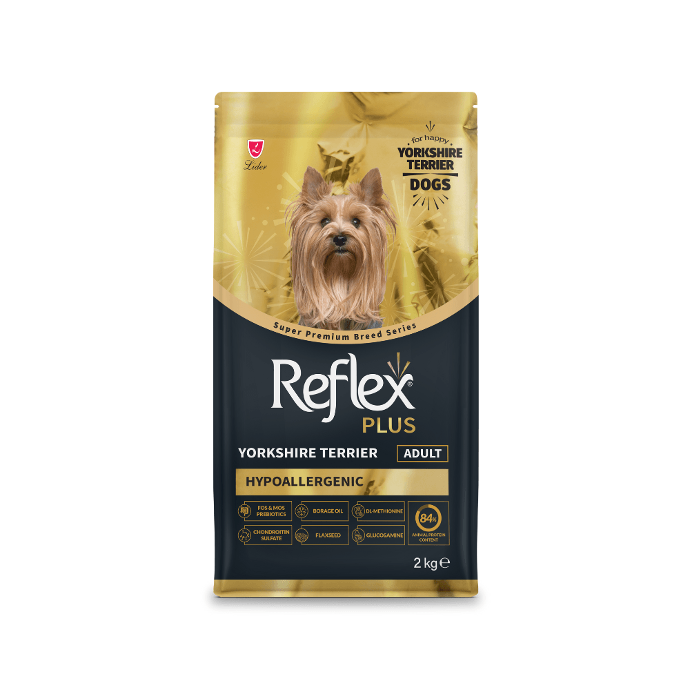 Reflex Plus Yorkshire Terrier Hipoalerjenik Tavuklu Yetişkin Köpek Maması 2 Kg