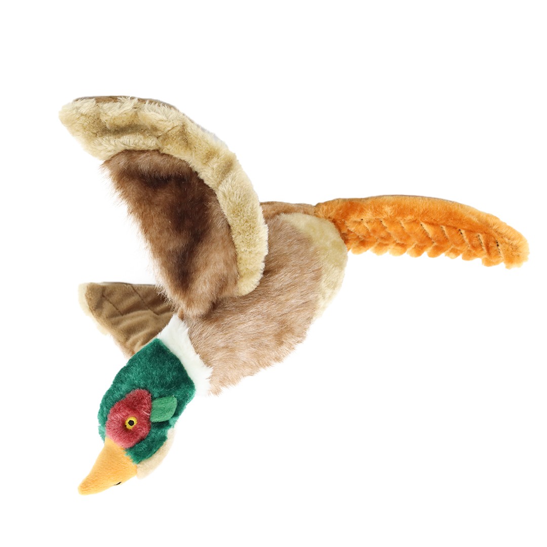 Peggy Chew-It! Kahverengi Ördek 35 Cm Köpek Oyuncağı (Sesli)