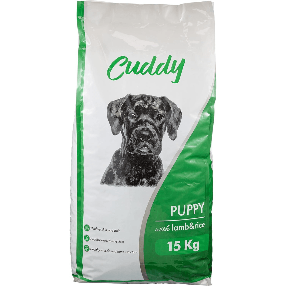 Cuddy Kuzulu ve Pirinçli Yavru Köpek Maması 15 Kg