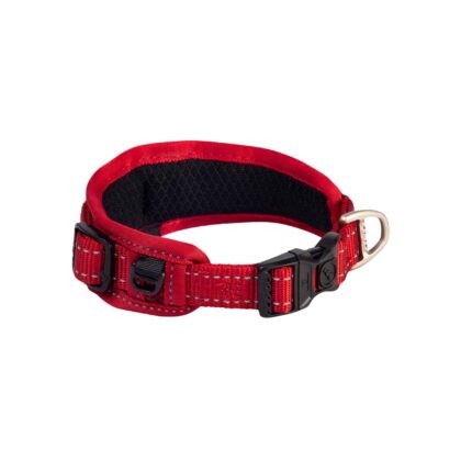 Rogz Utility Gevoerde Halsband L Rood Boyun Tasması