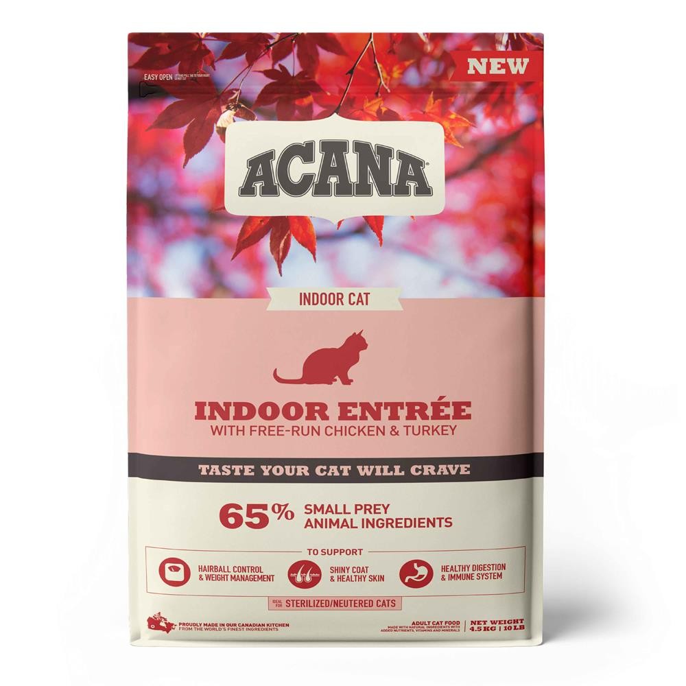Acana Indoor Entree Sterilised Kısırlaştırılmış Yetişkin Kedi Maması 4.5 Kg