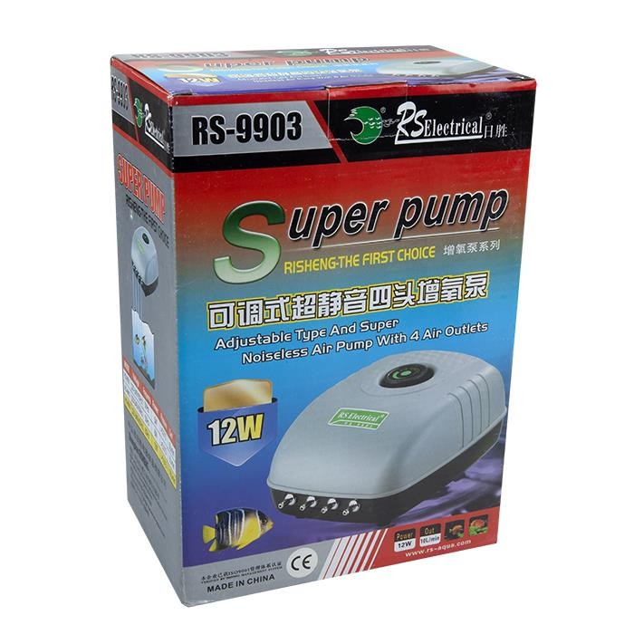 Rs-9903 Hava Motoru 4 Çıkış 10L/Min. 12W