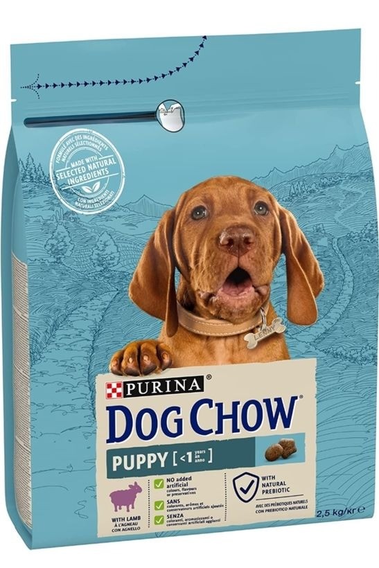 Dog Chow Kuzu Etli Yavru Köpek Maması 2.5 Kg