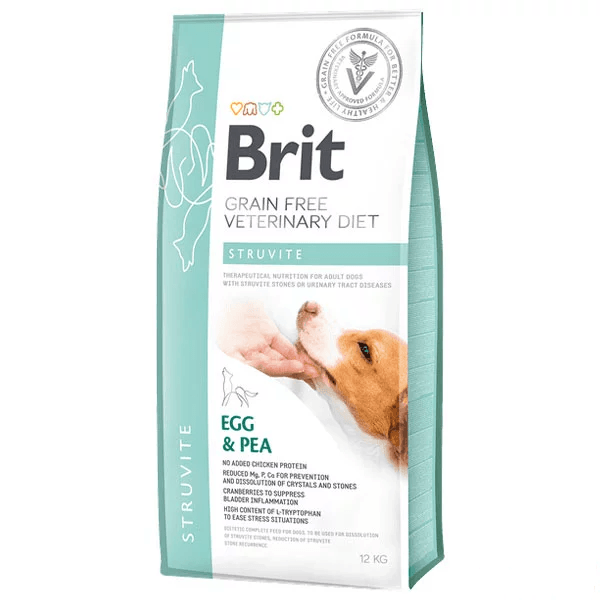 Brit Veterinary Diet Struvite İdrar Yolu Sağlığı Destekleyici Tahılsız Köpek Maması 12 Kg