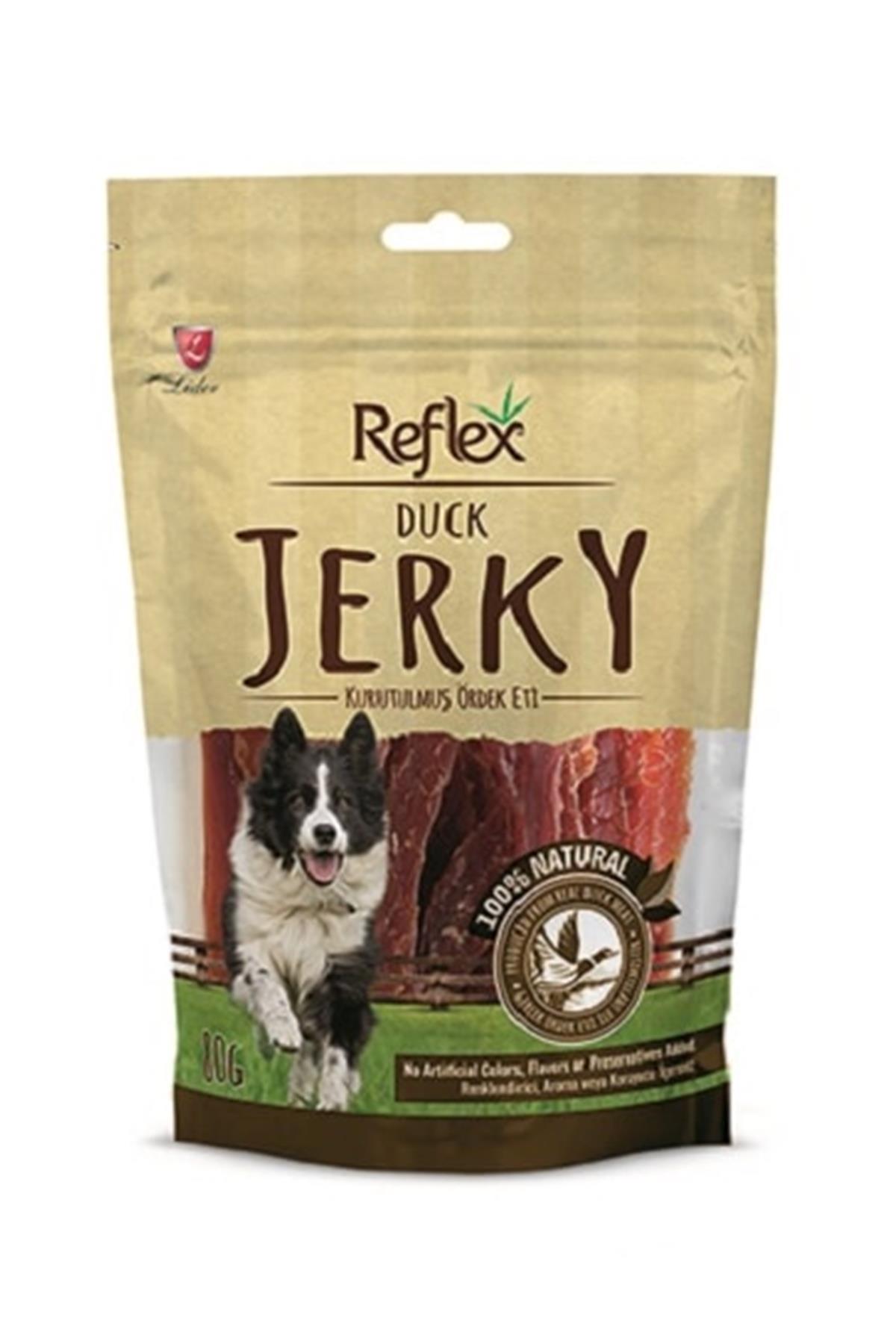 Reflex Ördek Parça Fileto Köpek Kurutulmuş Et Ödülü 80 Gr