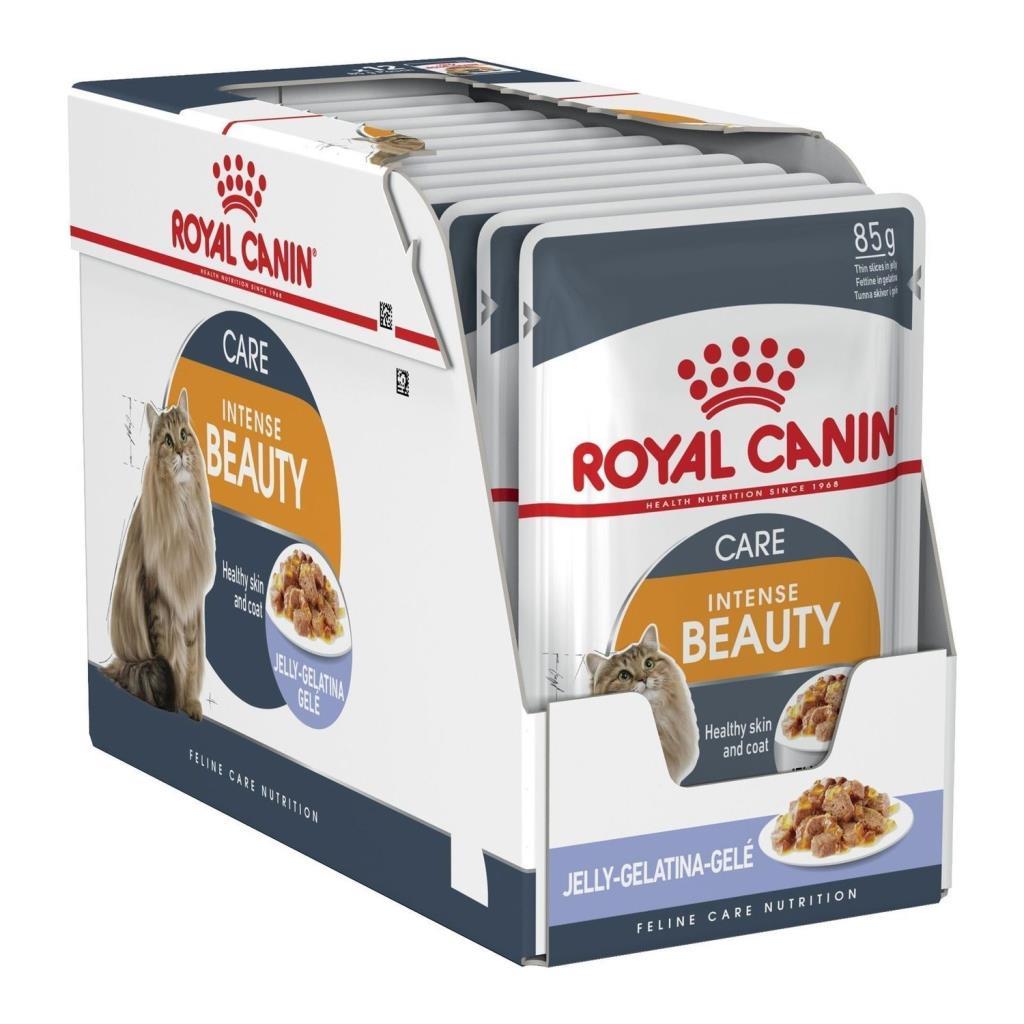 Royal Canin Intense Beauty Jelly Kedi Konservesi 85 Gr (12 Adet)