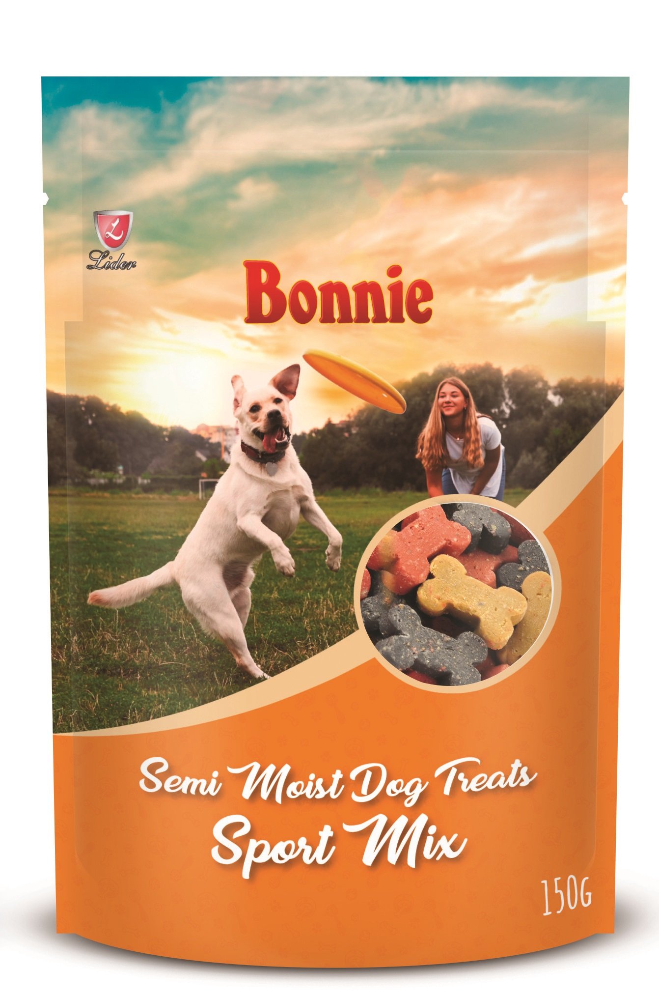 Bonnie Semi Moist Sport Mix Köpek Ödül Maması 150 Gr