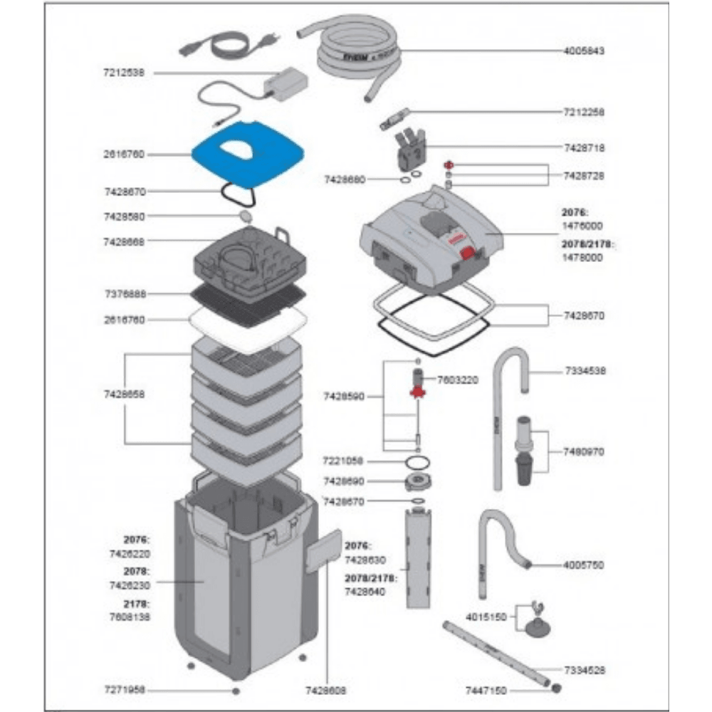 Eheim Professionel 5e 600T Wifi Dış Filtre 1850L/Saat