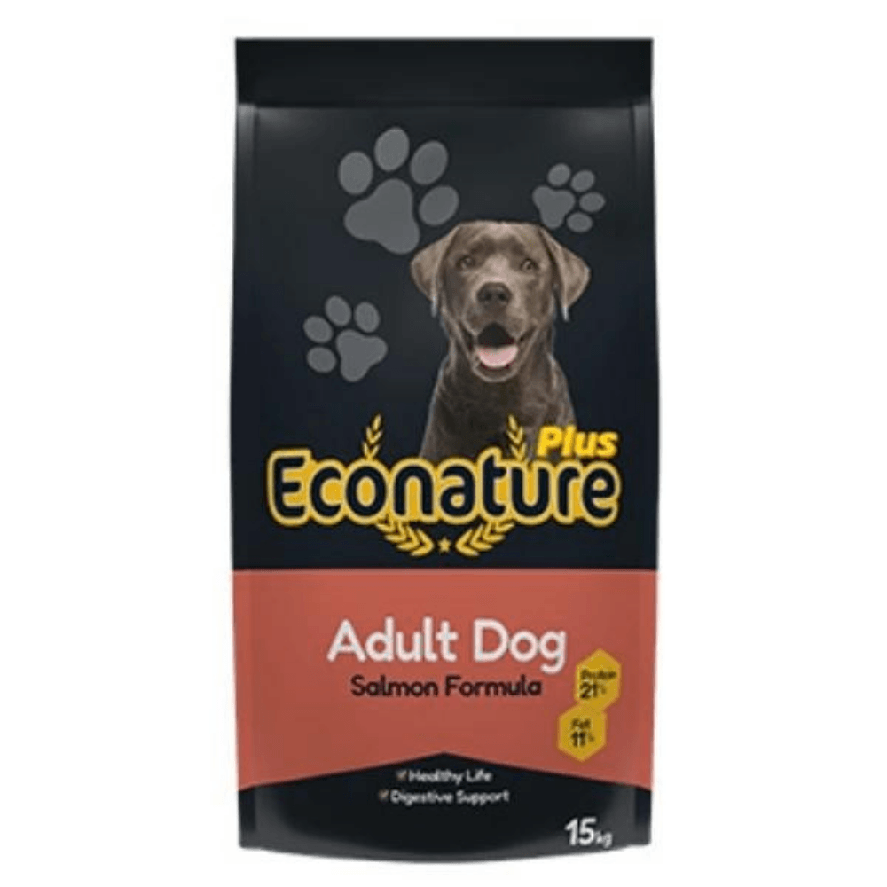 Econature Plus Somonlu Yetişkin Köpek Maması 15 Kg