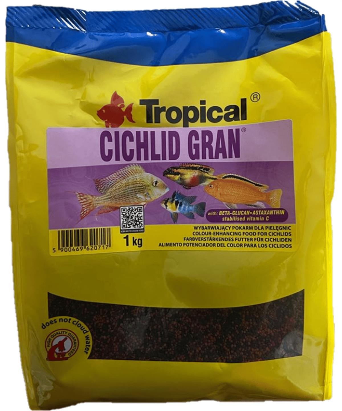 Tropical Cichlid Gran 1 Kg
