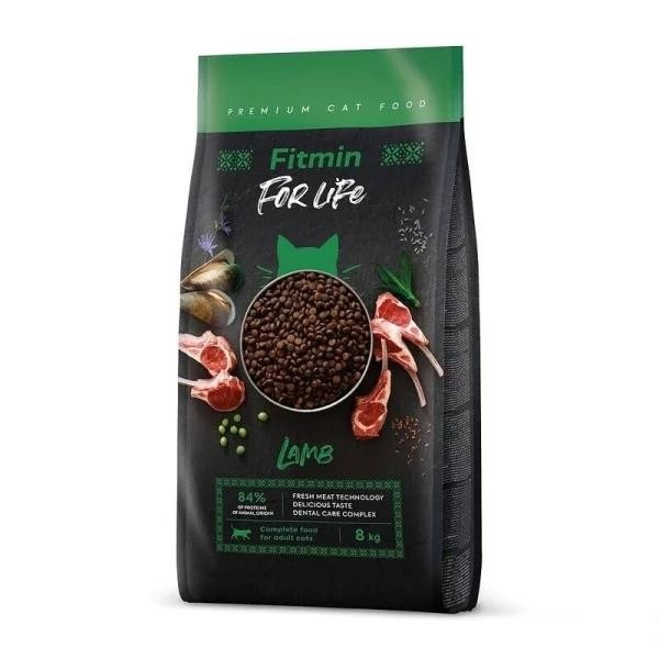 Fitmin Forlife Kuzulu Yetişkin Kedi Maması 8 Kg