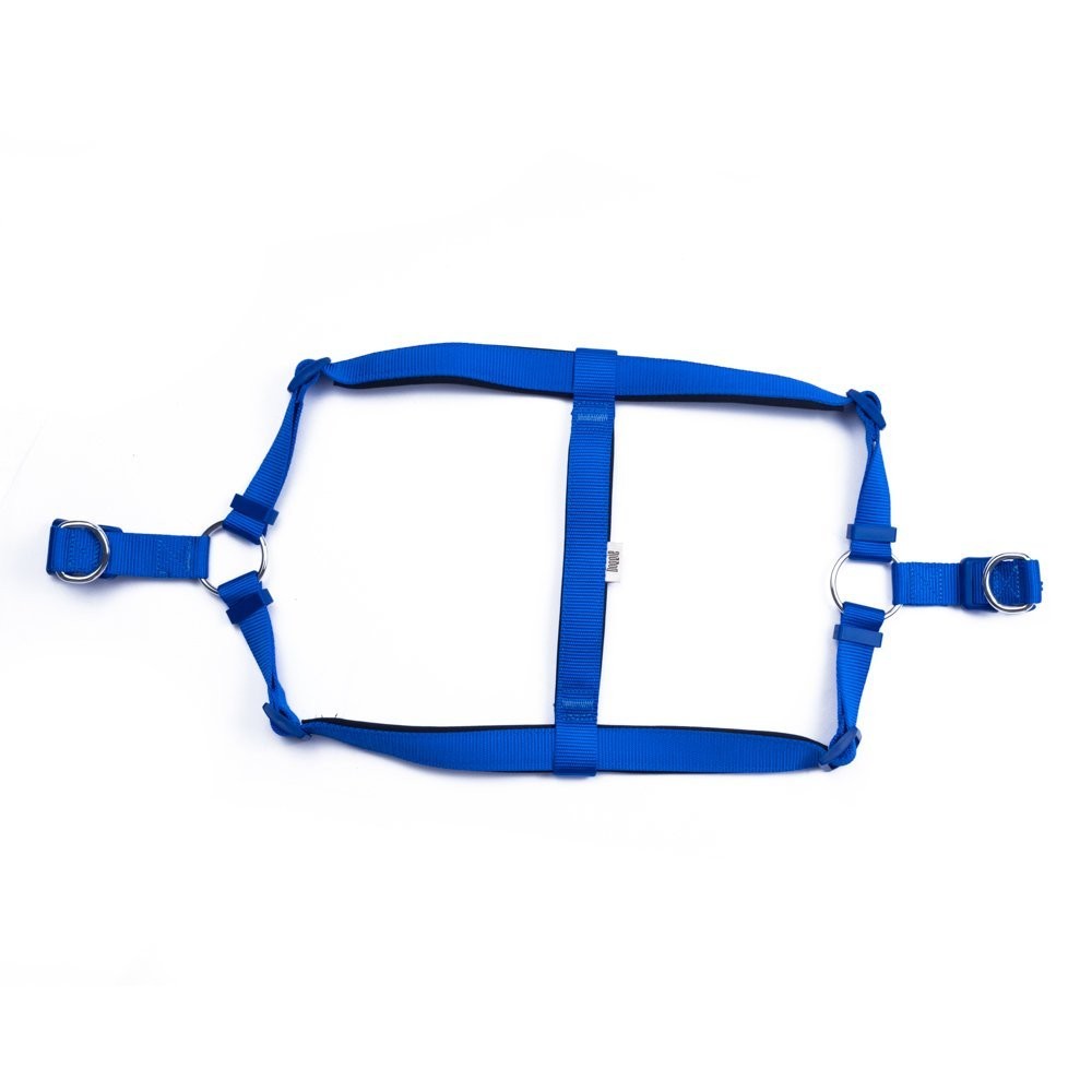 Doggie Comfort Ronin Yumuşak Dokuma Göğüs Tasması XL 2.5x65-75 Cm Royal Mavi