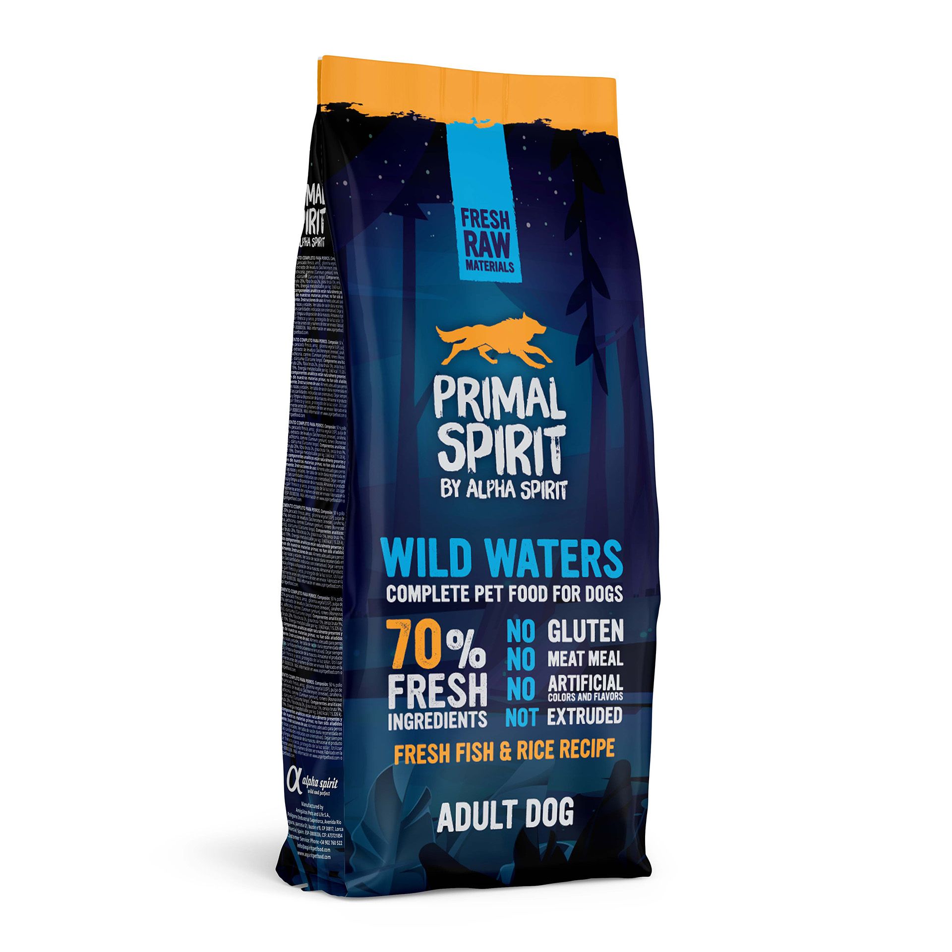 Primal Spirit %70 Wild Waters Balıklı ve Tavuklu Yetişkin Köpek Maması 12 Kg