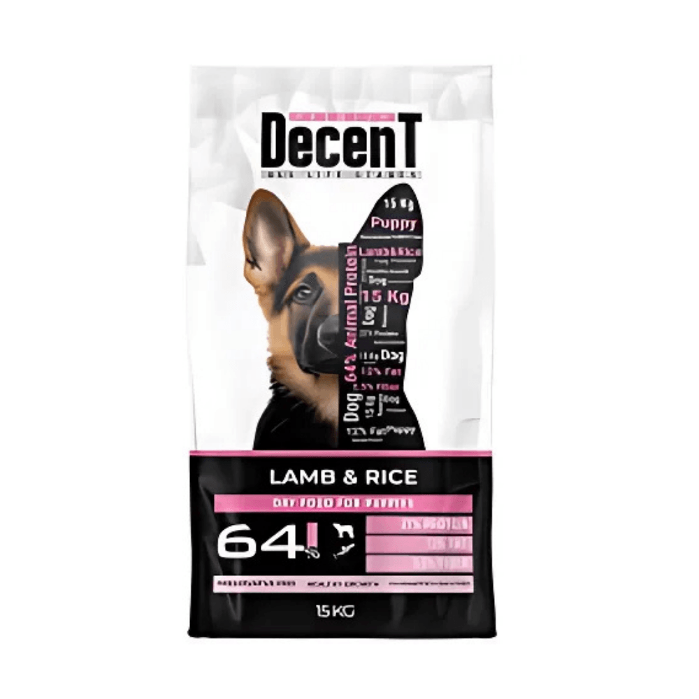 Decent Kuzu Etli Yavru Köpek Maması 15 Kg