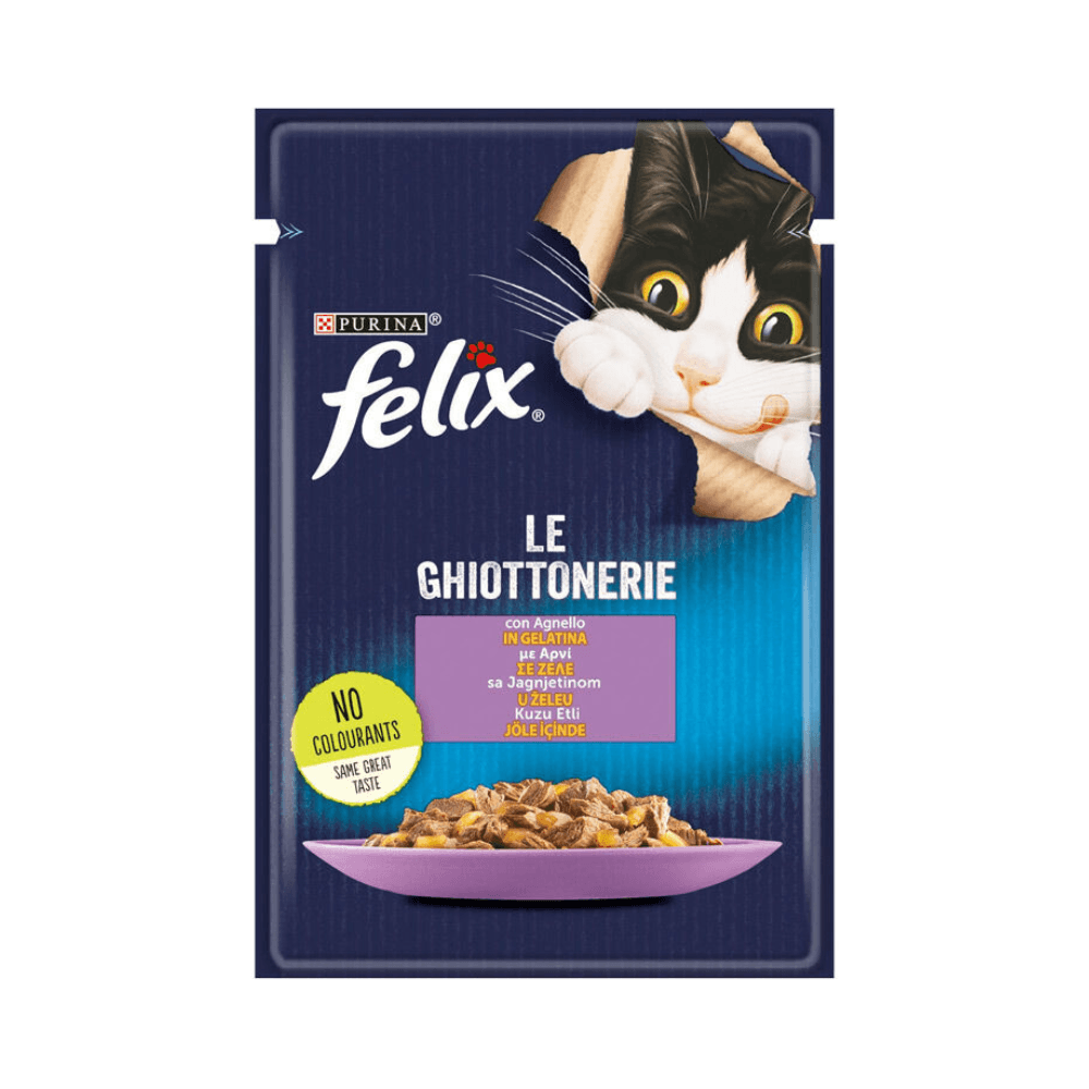 Felix Kuzu Etli Konserve Kedi Maması 85 Gr ( 26 ADET)
