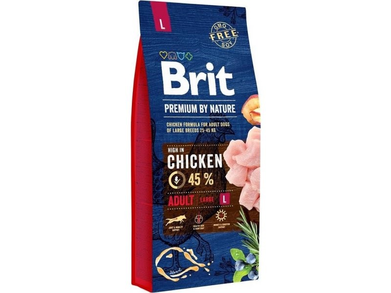 Brit Premium Tavuk Etli Yetişkin Büyük Irk Köpek Maması 15 Kg