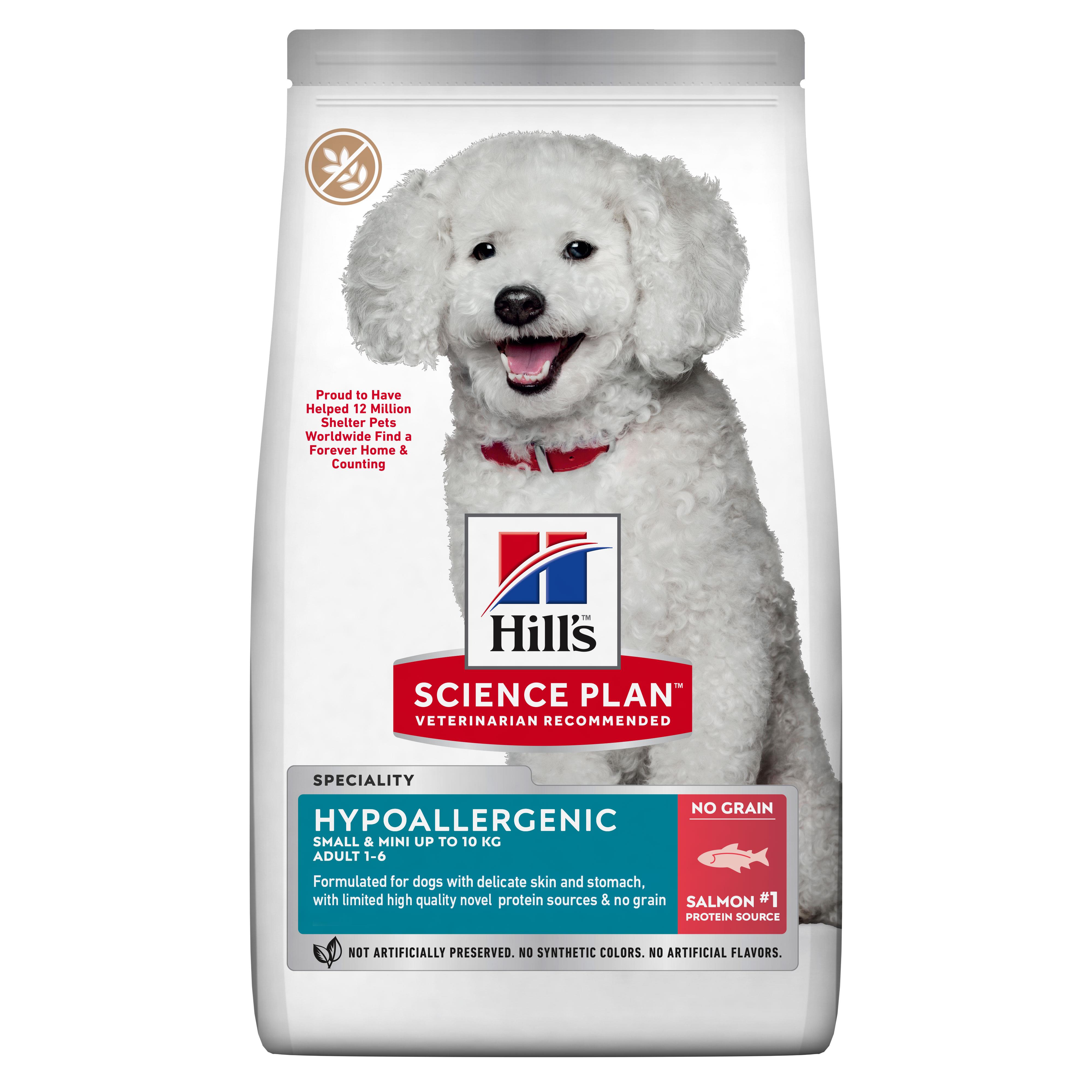 Hill's Hypoallergenic Tahılsız Somonlu Küçük Irk Yetişkin Köpek Maması 6 Kg