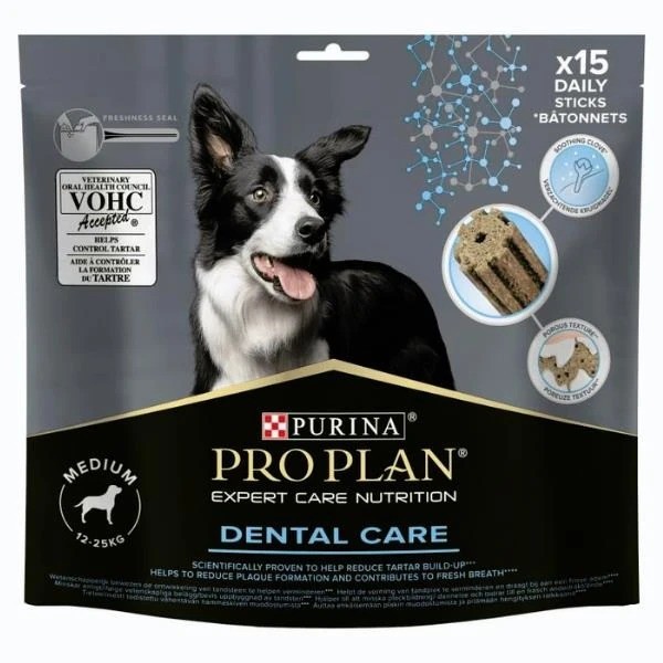 Pro Plan Dental Care Orta Irk Köpek Ödül Maması 345 Gr (15 Adet)
