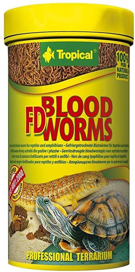 Tropical FD Blood Worms Kankurdu Yem 250 Ml /17 Gr
